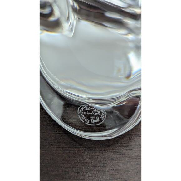 Baccarat Crystal Egyptian Dog Figurine Paperweight 6.25" France - Picture 8 of 11